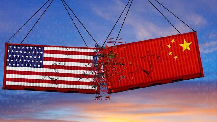 Os impactos da guerra comercial entre EUA e China na economia global 1 Guerra Comercial entre EUA e China