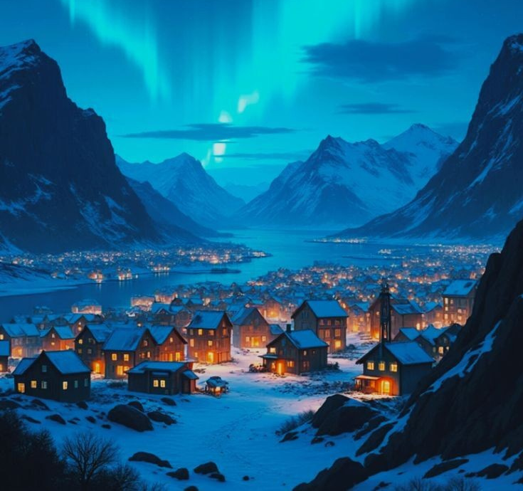 Groenlândia como espelho espiritual do poder global.