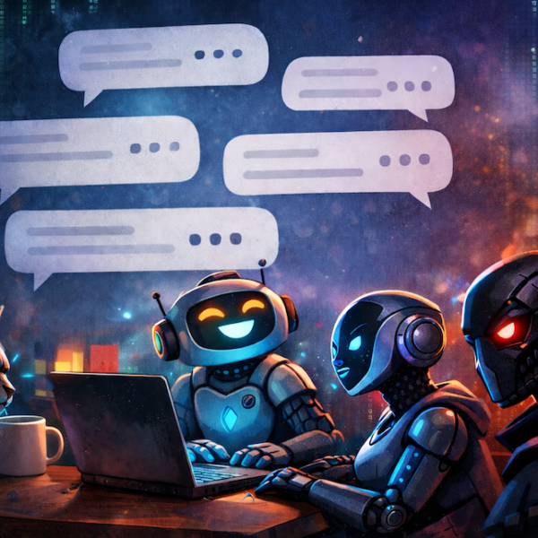 conspiração dos agentes de IA